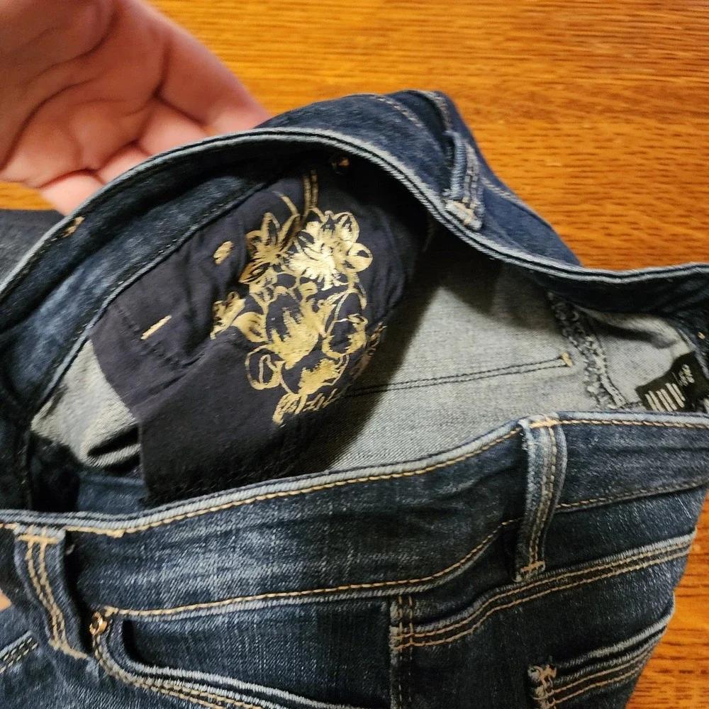 White House Black Market Crop Leg Womens Blue Jeans Size 0 Sophisticated Elevate